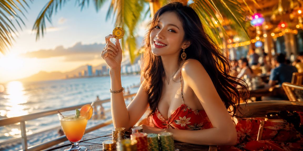 Người dùng theo dõi trận đấu thể thao tại quán cà phê ven biển Nha Trang với điện thoại trong tay